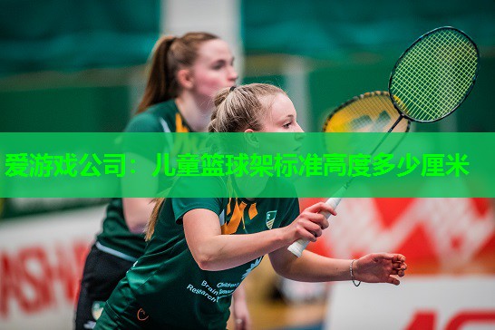 爱游戏公司：儿童篮球架标准高度多少厘米