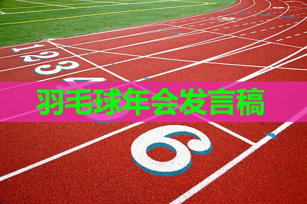 羽毛球年会发言稿