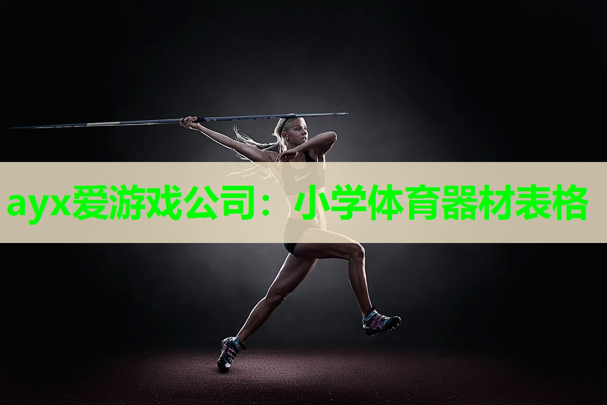 小学体育器材表格