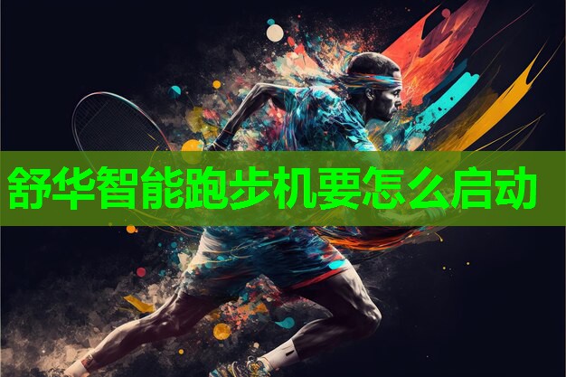 舒华智能跑步机要怎么启动