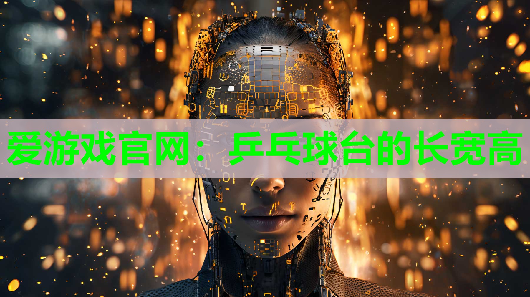 乒乓球台的长宽高